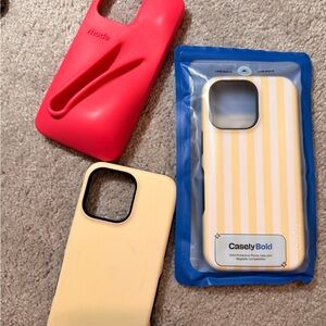 RHODE + CASELY iPhone 15 Pro Max Case Bundle